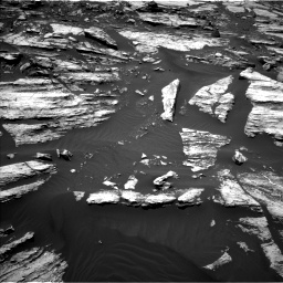 Nasa's Mars rover Curiosity acquired this image using its Left Navigation Camera on Sol 1610, at drive 312, site number 61