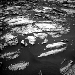 Nasa's Mars rover Curiosity acquired this image using its Left Navigation Camera on Sol 1610, at drive 324, site number 61