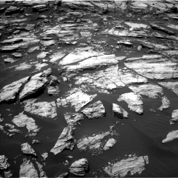 Nasa's Mars rover Curiosity acquired this image using its Left Navigation Camera on Sol 1610, at drive 330, site number 61