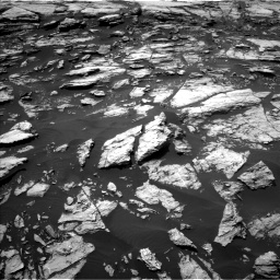 Nasa's Mars rover Curiosity acquired this image using its Left Navigation Camera on Sol 1610, at drive 336, site number 61