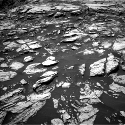 Nasa's Mars rover Curiosity acquired this image using its Left Navigation Camera on Sol 1610, at drive 342, site number 61