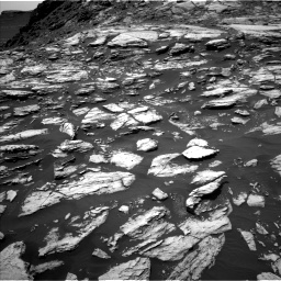Nasa's Mars rover Curiosity acquired this image using its Left Navigation Camera on Sol 1610, at drive 348, site number 61