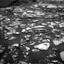 Nasa's Mars rover Curiosity acquired this image using its Left Navigation Camera on Sol 1610, at drive 366, site number 61