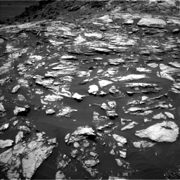Nasa's Mars rover Curiosity acquired this image using its Left Navigation Camera on Sol 1610, at drive 372, site number 61