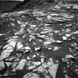 Nasa's Mars rover Curiosity acquired this image using its Left Navigation Camera on Sol 1610, at drive 378, site number 61