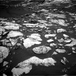 Nasa's Mars rover Curiosity acquired this image using its Left Navigation Camera on Sol 1610, at drive 444, site number 61