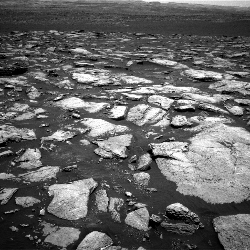 Nasa's Mars rover Curiosity acquired this image using its Left Navigation Camera on Sol 1610, at drive 456, site number 61