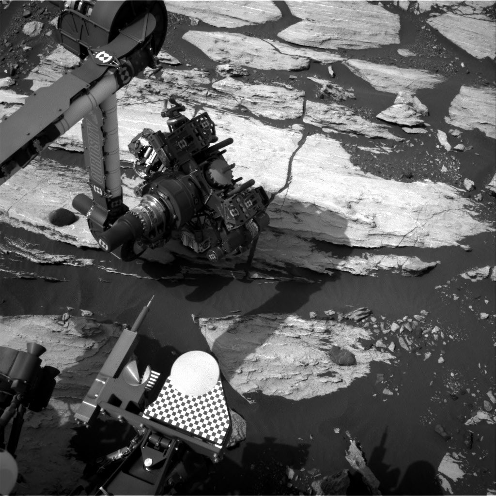 Nasa's Mars rover Curiosity acquired this image using its Right Navigation Camera on Sol 1610, at drive 252, site number 61