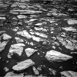 Nasa's Mars rover Curiosity acquired this image using its Right Navigation Camera on Sol 1610, at drive 282, site number 61