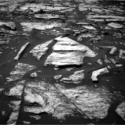 Nasa's Mars rover Curiosity acquired this image using its Right Navigation Camera on Sol 1610, at drive 300, site number 61