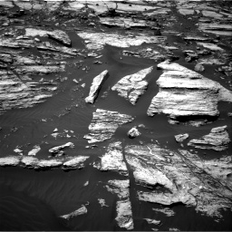 Nasa's Mars rover Curiosity acquired this image using its Right Navigation Camera on Sol 1610, at drive 306, site number 61