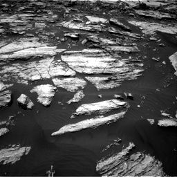 Nasa's Mars rover Curiosity acquired this image using its Right Navigation Camera on Sol 1610, at drive 324, site number 61