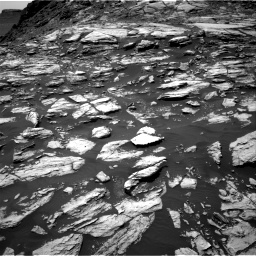 Nasa's Mars rover Curiosity acquired this image using its Right Navigation Camera on Sol 1610, at drive 348, site number 61