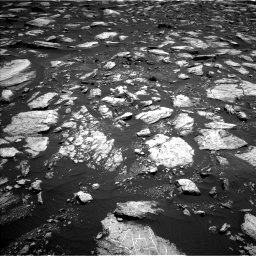 Nasa's Mars rover Curiosity acquired this image using its Left Navigation Camera on Sol 1611, at drive 486, site number 61