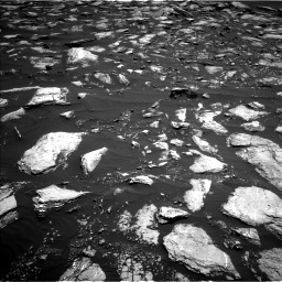 Nasa's Mars rover Curiosity acquired this image using its Left Navigation Camera on Sol 1611, at drive 522, site number 61