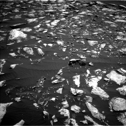 Nasa's Mars rover Curiosity acquired this image using its Left Navigation Camera on Sol 1611, at drive 534, site number 61