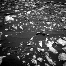 Nasa's Mars rover Curiosity acquired this image using its Left Navigation Camera on Sol 1611, at drive 540, site number 61