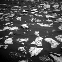 Nasa's Mars rover Curiosity acquired this image using its Left Navigation Camera on Sol 1611, at drive 612, site number 61