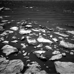 Nasa's Mars rover Curiosity acquired this image using its Left Navigation Camera on Sol 1612, at drive 696, site number 61