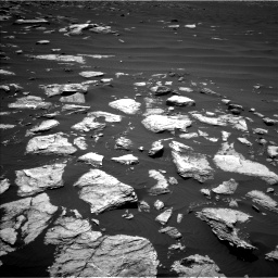 Nasa's Mars rover Curiosity acquired this image using its Left Navigation Camera on Sol 1612, at drive 708, site number 61