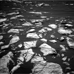 Nasa's Mars rover Curiosity acquired this image using its Left Navigation Camera on Sol 1612, at drive 714, site number 61
