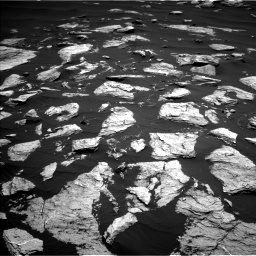 Nasa's Mars rover Curiosity acquired this image using its Left Navigation Camera on Sol 1612, at drive 720, site number 61