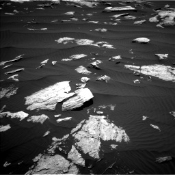Nasa's Mars rover Curiosity acquired this image using its Left Navigation Camera on Sol 1612, at drive 768, site number 61