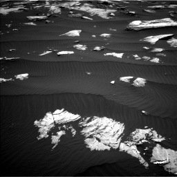Nasa's Mars rover Curiosity acquired this image using its Left Navigation Camera on Sol 1612, at drive 798, site number 61