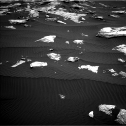 Nasa's Mars rover Curiosity acquired this image using its Left Navigation Camera on Sol 1612, at drive 810, site number 61