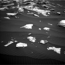 Nasa's Mars rover Curiosity acquired this image using its Left Navigation Camera on Sol 1612, at drive 816, site number 61