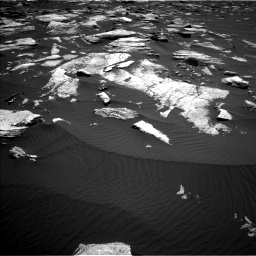 Nasa's Mars rover Curiosity acquired this image using its Left Navigation Camera on Sol 1612, at drive 834, site number 61