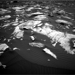 Nasa's Mars rover Curiosity acquired this image using its Left Navigation Camera on Sol 1612, at drive 840, site number 61
