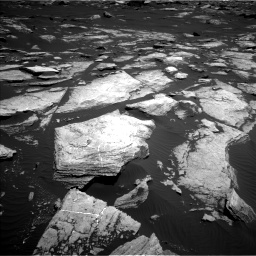 Nasa's Mars rover Curiosity acquired this image using its Left Navigation Camera on Sol 1612, at drive 912, site number 61