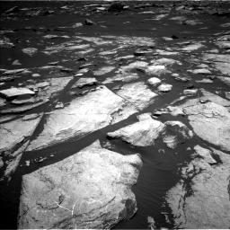Nasa's Mars rover Curiosity acquired this image using its Left Navigation Camera on Sol 1612, at drive 918, site number 61
