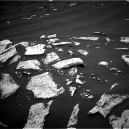 Nasa's Mars rover Curiosity acquired this image using its Left Navigation Camera on Sol 1616, at drive 930, site number 61