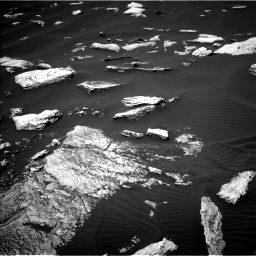 Nasa's Mars rover Curiosity acquired this image using its Left Navigation Camera on Sol 1617, at drive 978, site number 61
