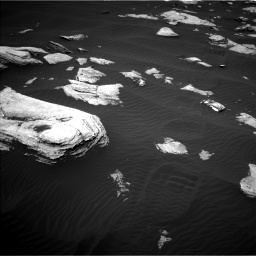 Nasa's Mars rover Curiosity acquired this image using its Left Navigation Camera on Sol 1617, at drive 1014, site number 61