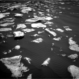 Nasa's Mars rover Curiosity acquired this image using its Left Navigation Camera on Sol 1617, at drive 1062, site number 61