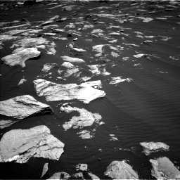 Nasa's Mars rover Curiosity acquired this image using its Left Navigation Camera on Sol 1617, at drive 1086, site number 61