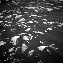 Nasa's Mars rover Curiosity acquired this image using its Left Navigation Camera on Sol 1617, at drive 1110, site number 61