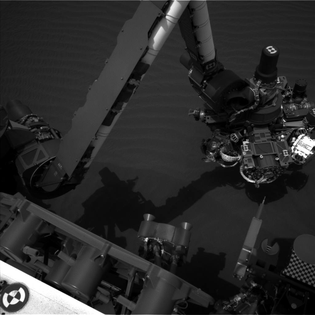 Nasa's Mars rover Curiosity acquired this image using its Left Navigation Camera on Sol 1623, at drive 1140, site number 61