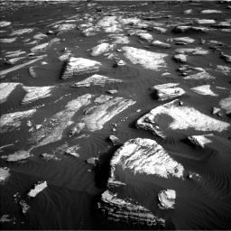 Nasa's Mars rover Curiosity acquired this image using its Left Navigation Camera on Sol 1628, at drive 1224, site number 61
