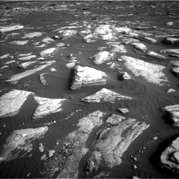 Nasa's Mars rover Curiosity acquired this image using its Left Navigation Camera on Sol 1628, at drive 1236, site number 61