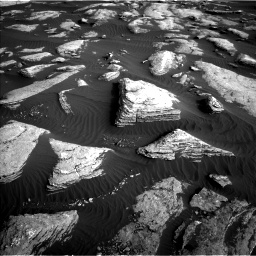 Nasa's Mars rover Curiosity acquired this image using its Left Navigation Camera on Sol 1628, at drive 1242, site number 61