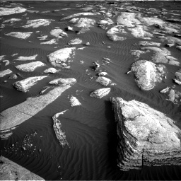 Nasa's Mars rover Curiosity acquired this image using its Left Navigation Camera on Sol 1628, at drive 1254, site number 61