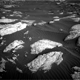 Nasa's Mars rover Curiosity acquired this image using its Left Navigation Camera on Sol 1628, at drive 1302, site number 61