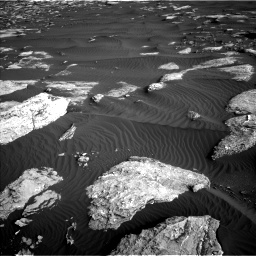 Nasa's Mars rover Curiosity acquired this image using its Left Navigation Camera on Sol 1628, at drive 1308, site number 61