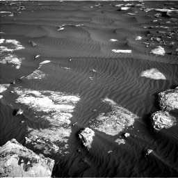 Nasa's Mars rover Curiosity acquired this image using its Left Navigation Camera on Sol 1628, at drive 1326, site number 61