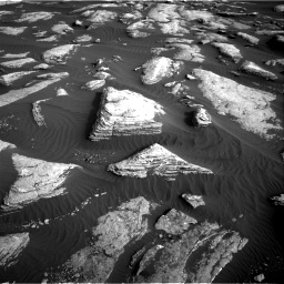 Nasa's Mars rover Curiosity acquired this image using its Right Navigation Camera on Sol 1628, at drive 1242, site number 61