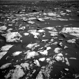 Nasa's Mars rover Curiosity acquired this image using its Left Navigation Camera on Sol 1630, at drive 1506, site number 61